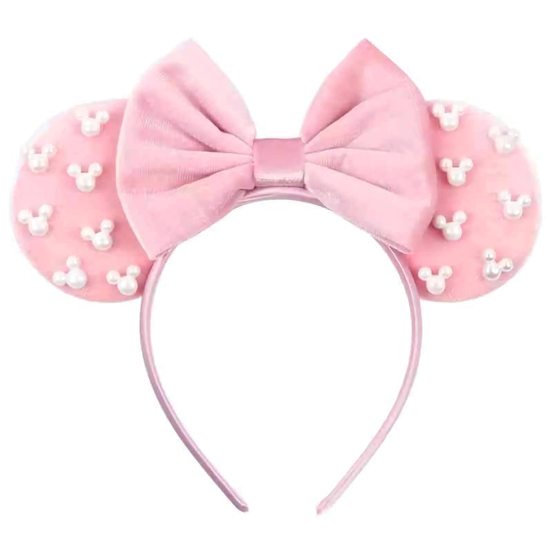Pink Velvet Mouse Ears