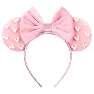 Pink Velvet Mouse Ears