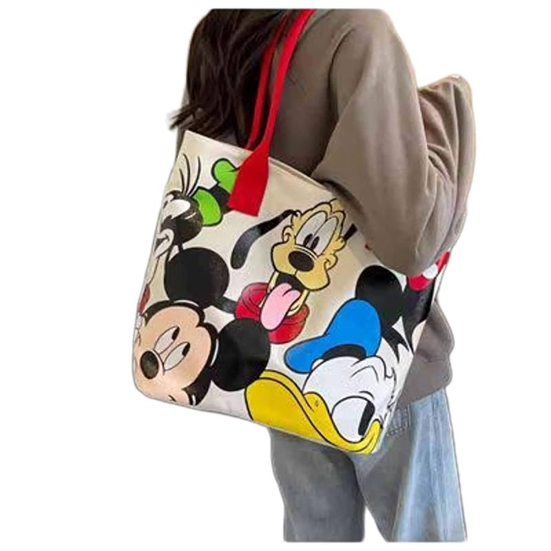 Canvas over the Shoulder Character Bag