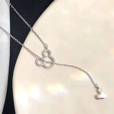 Fashion Loop Through Mouse Necklace