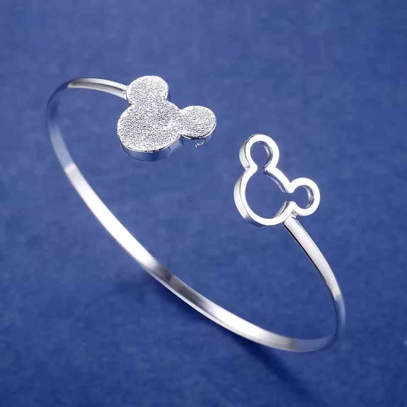 Sterling Silver Mouse Bangle