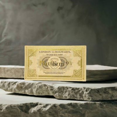 9 3/4 Train Ticket