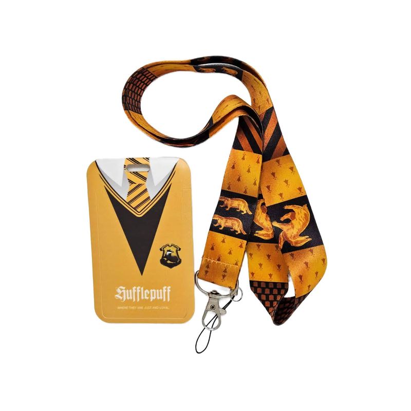 Hufflepuff Lanyard and Card Holder