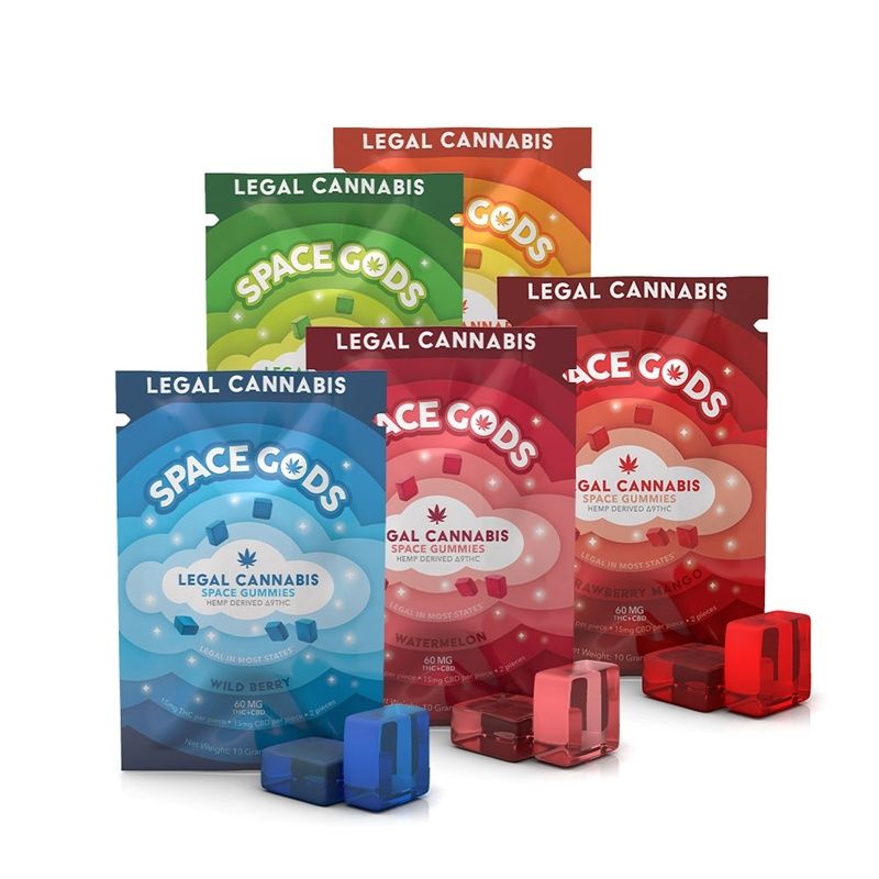 Space Gods 2 Pack Gummies