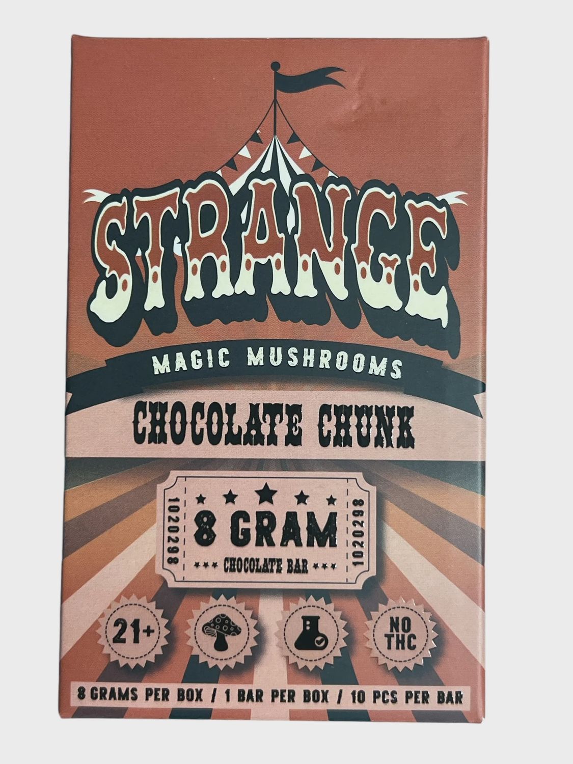 Strange Mushroom Chocolate, Flavor: Chocolate Chunk