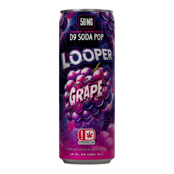 Looper D9 Soda Pop 50mg, Flavor: Grape