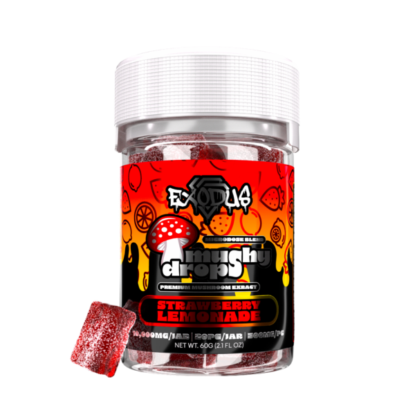 Exodus Mushy Drops, Flavor: Strawberry Lemonade