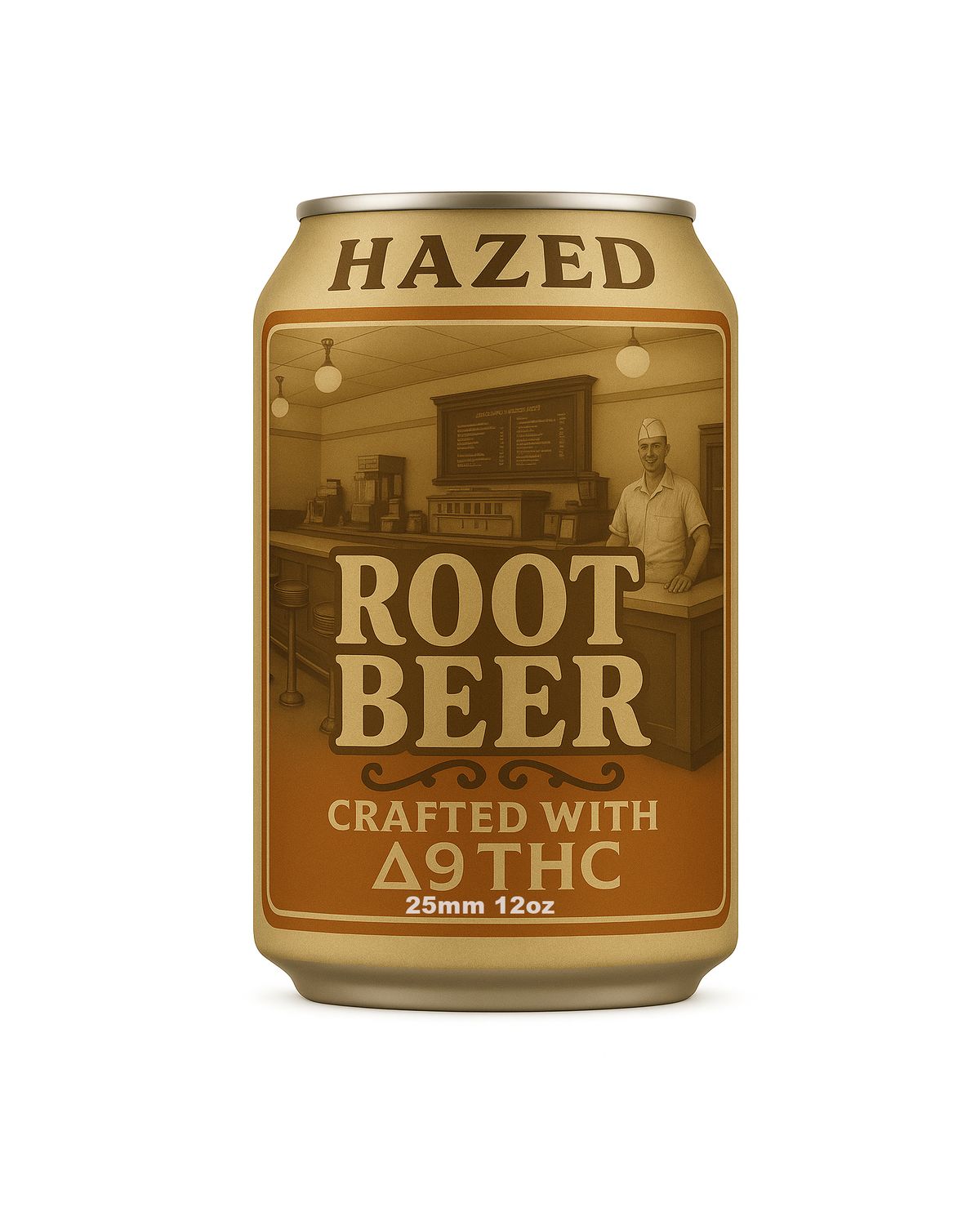 Hazed THC Drink Root Beer 12 Pack (Online)