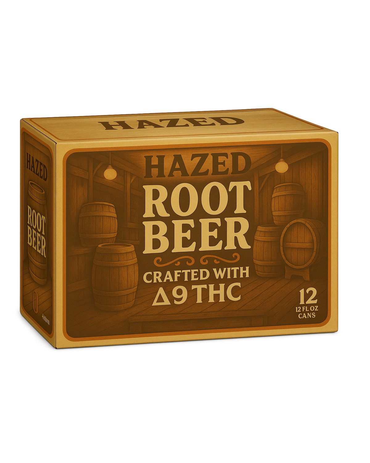 Hazed THC Root Beer 12 Pack