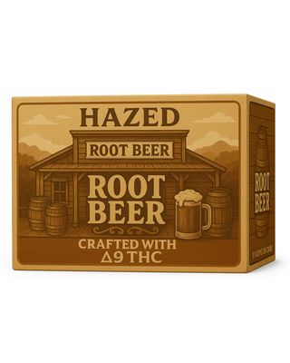 Hazed THC Root Beer 4 Pack
