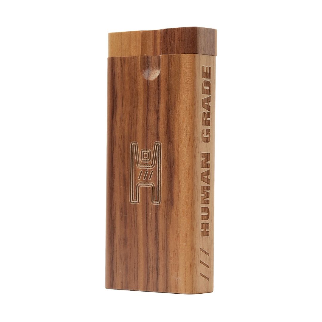 Human Grade Wooden Dugout (Walnut)