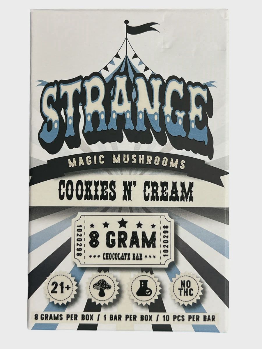 Strange Mushroom Chocolate (Cookies &amp; Cream)