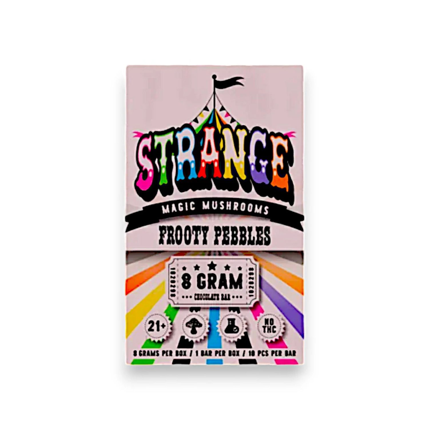 Strange Mushroom Chocolate (Frooty Pebbles)