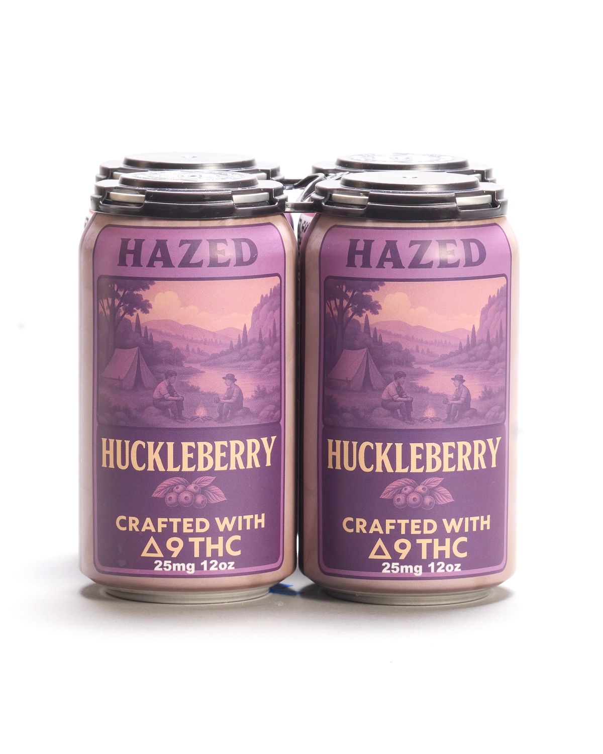 Hazed THC Drink Huckleberry 4 Pack (Online)