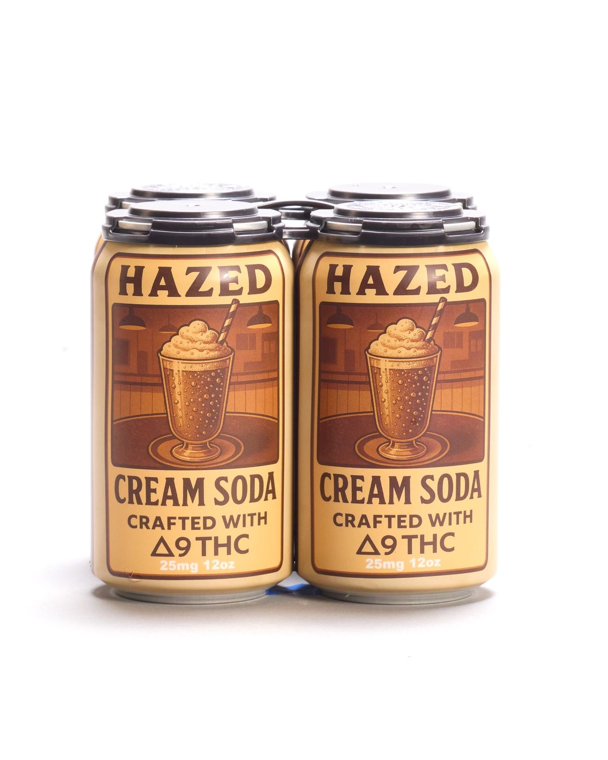 Hazed THC Drink Cream Soda 12 Pack (Online)