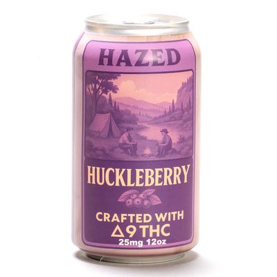 Hazed THC Drink Huckleberry