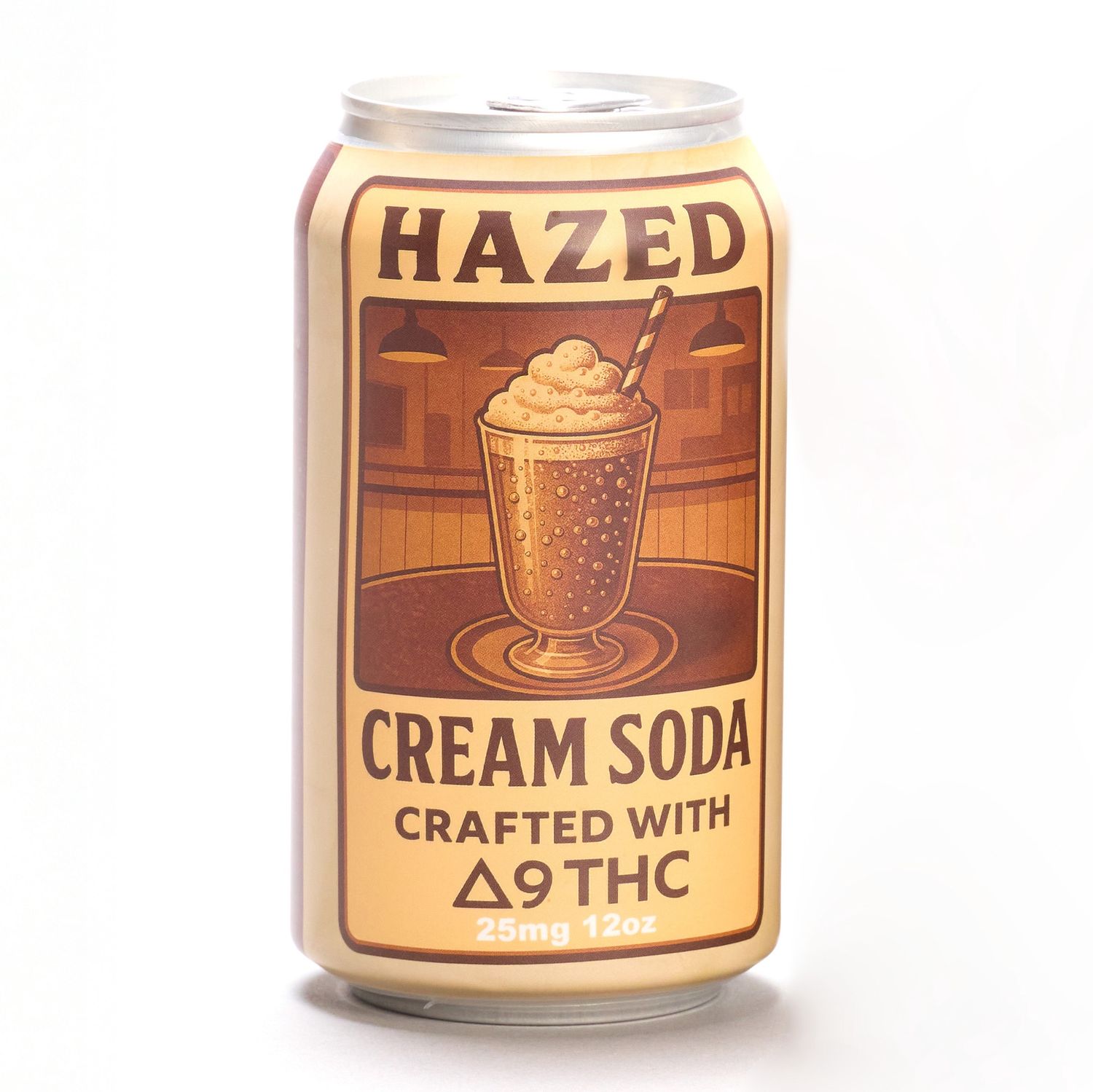 Hazed THC Drink Cream Soda