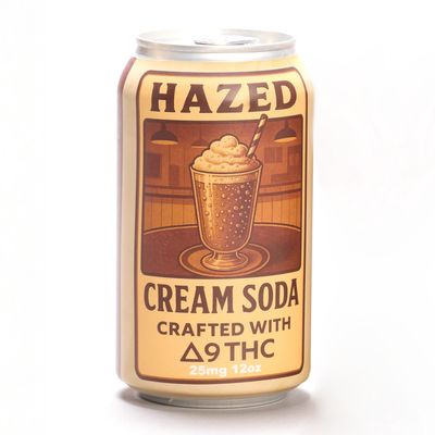 Hazed THC Drink Cream Soda