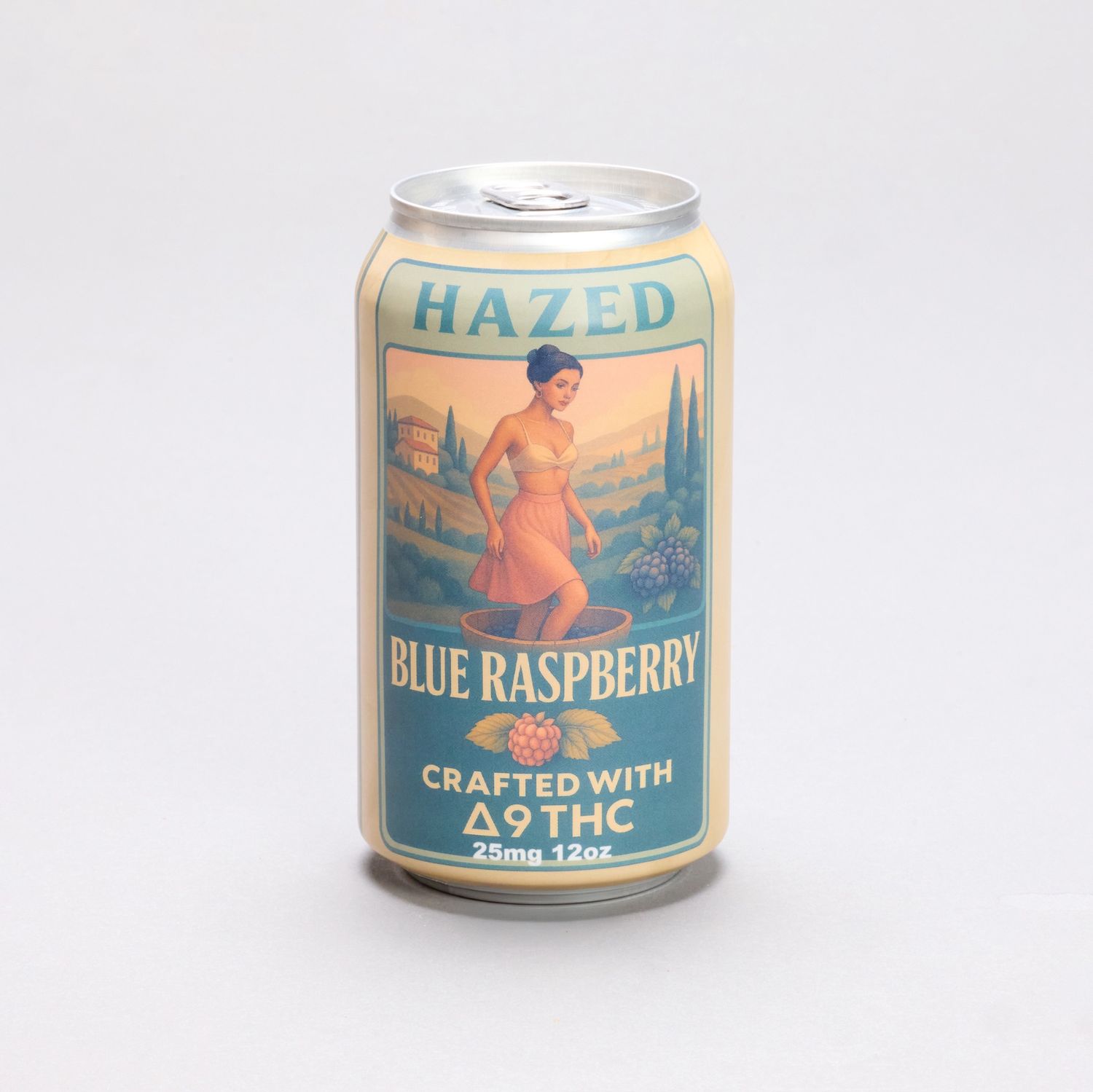 Hazed THC Drink Blue Raspberry