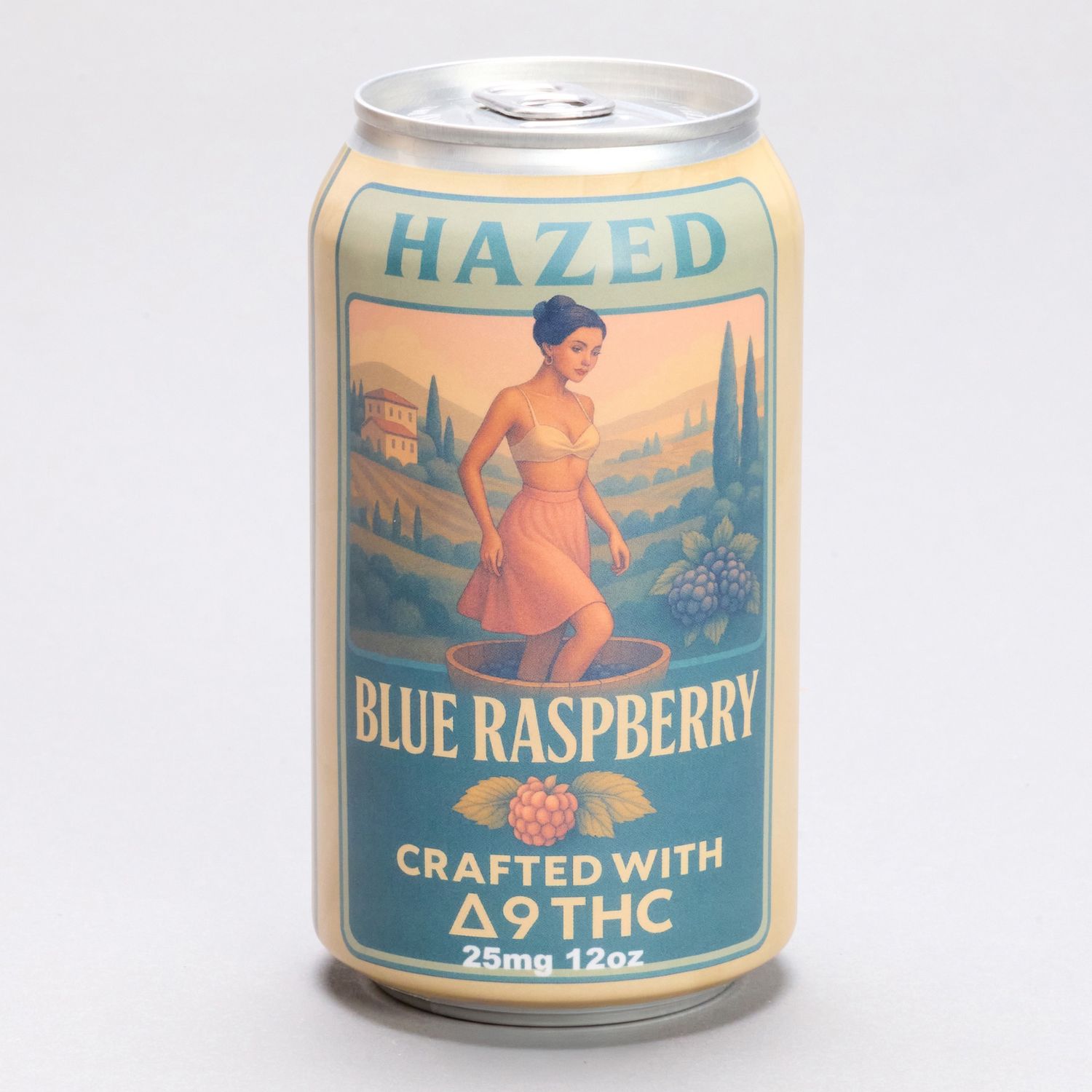 Hazed THC Drink Blue Raspberry