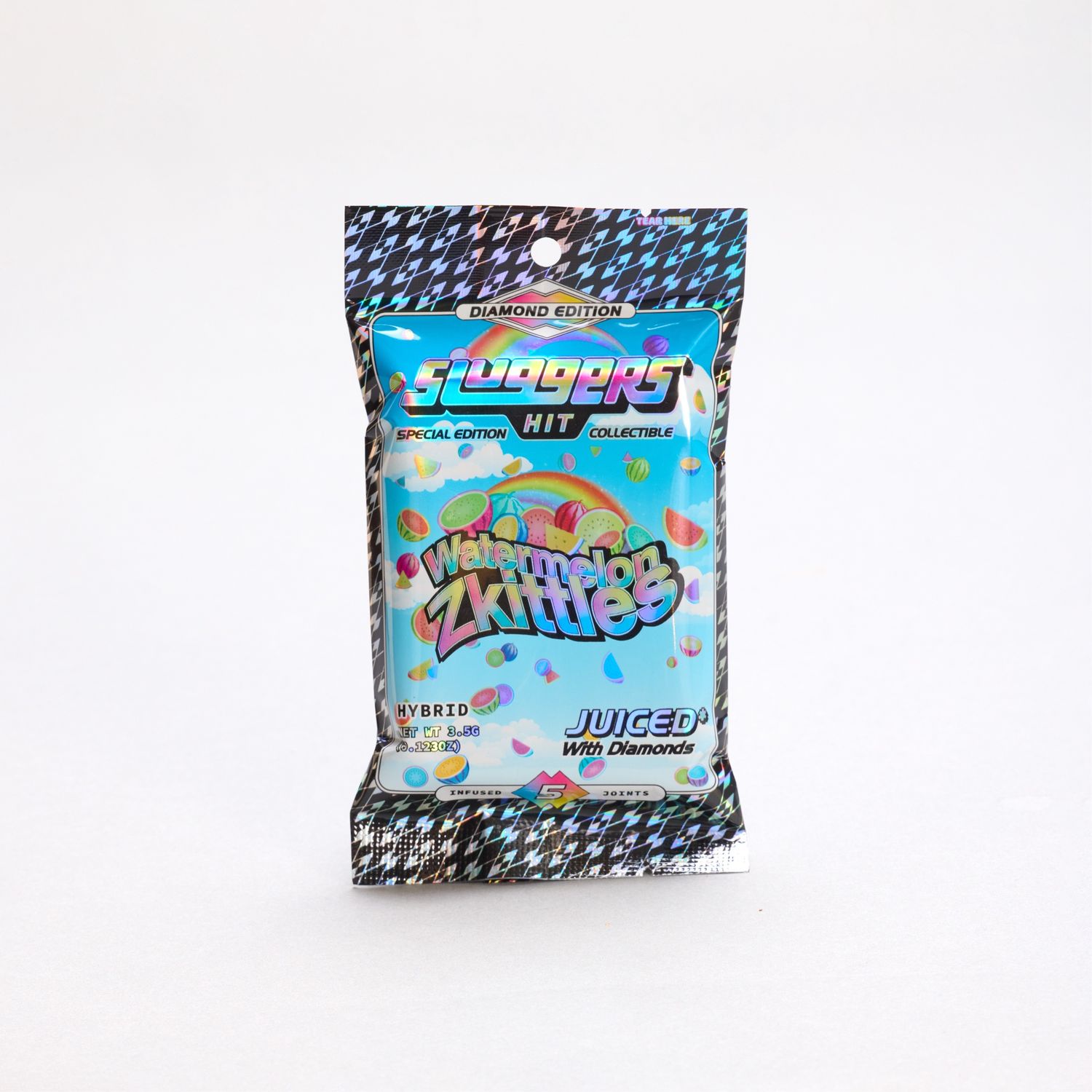 Sluggers Hit 5 Pack Pre-rolls Watermelon Zkittles