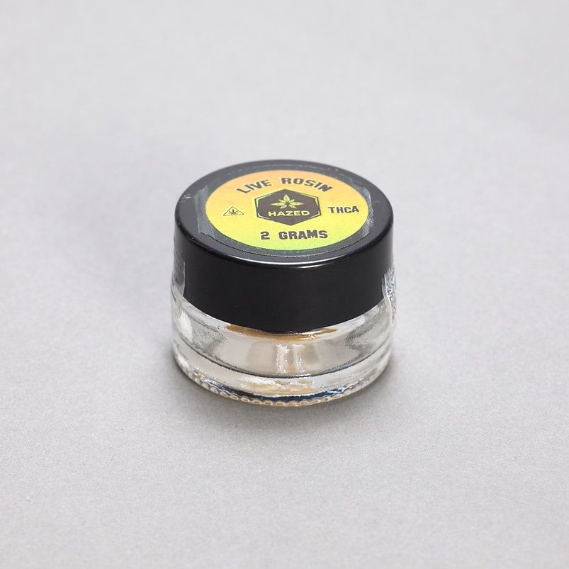 Hazed 2g Live Rosin Peach Rings (Hybrid)