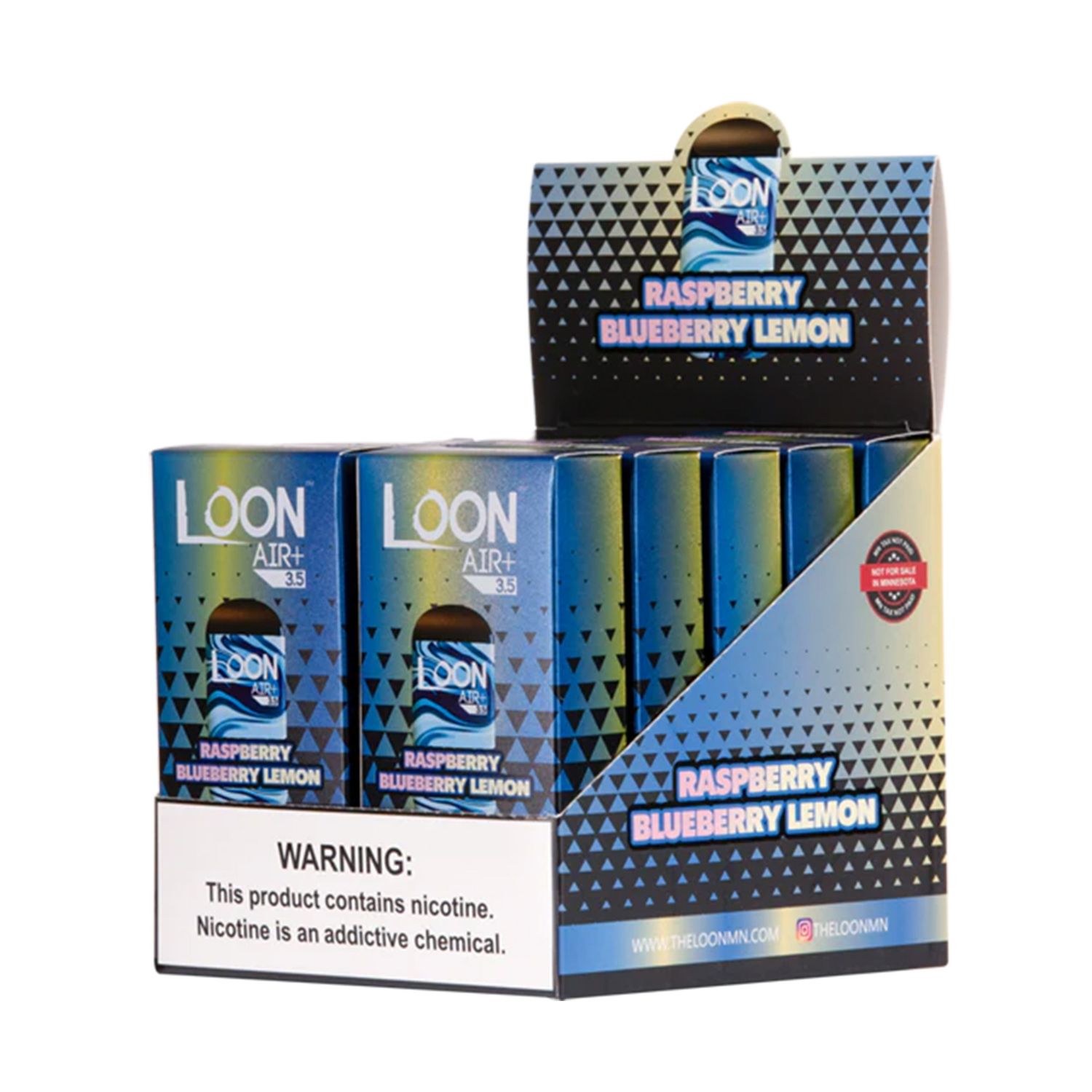 Loon Air Plus - Berry Lemonade Box of 10 (Online)