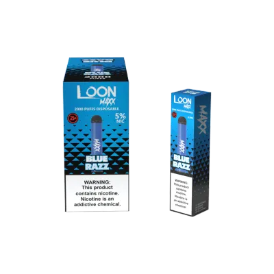 Loon Maxx - Blue Razz Box of 10 (Online)