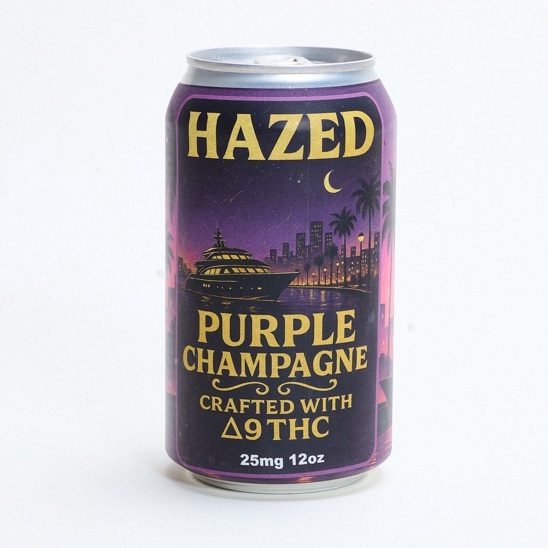 Hazed THC Drink Purple Champagne