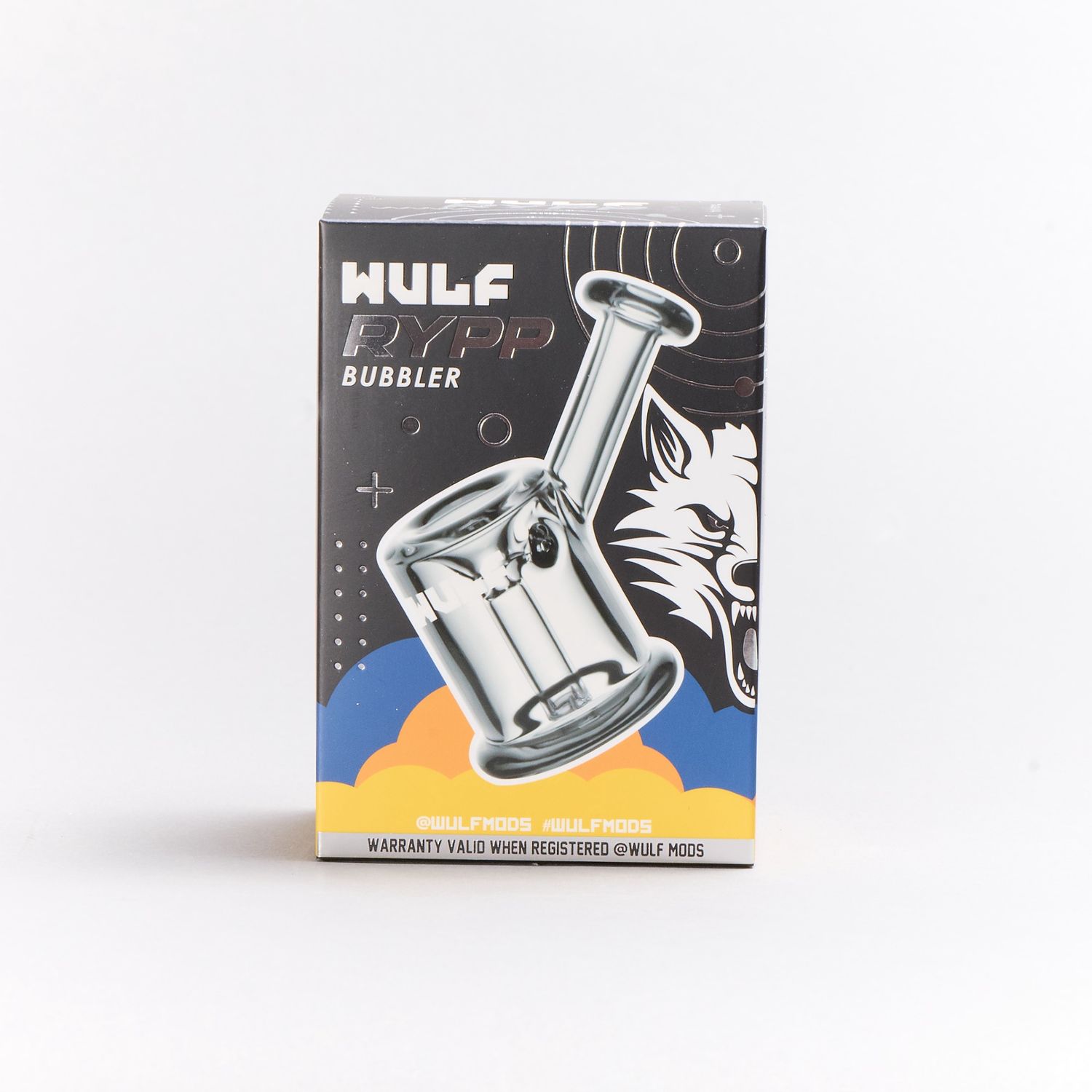 Wulf Rypp Bubbler, Color: Clear