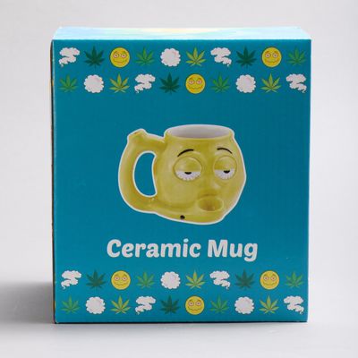 Fashioncraft Ceramic Wake &amp; Bake Mug (Head)