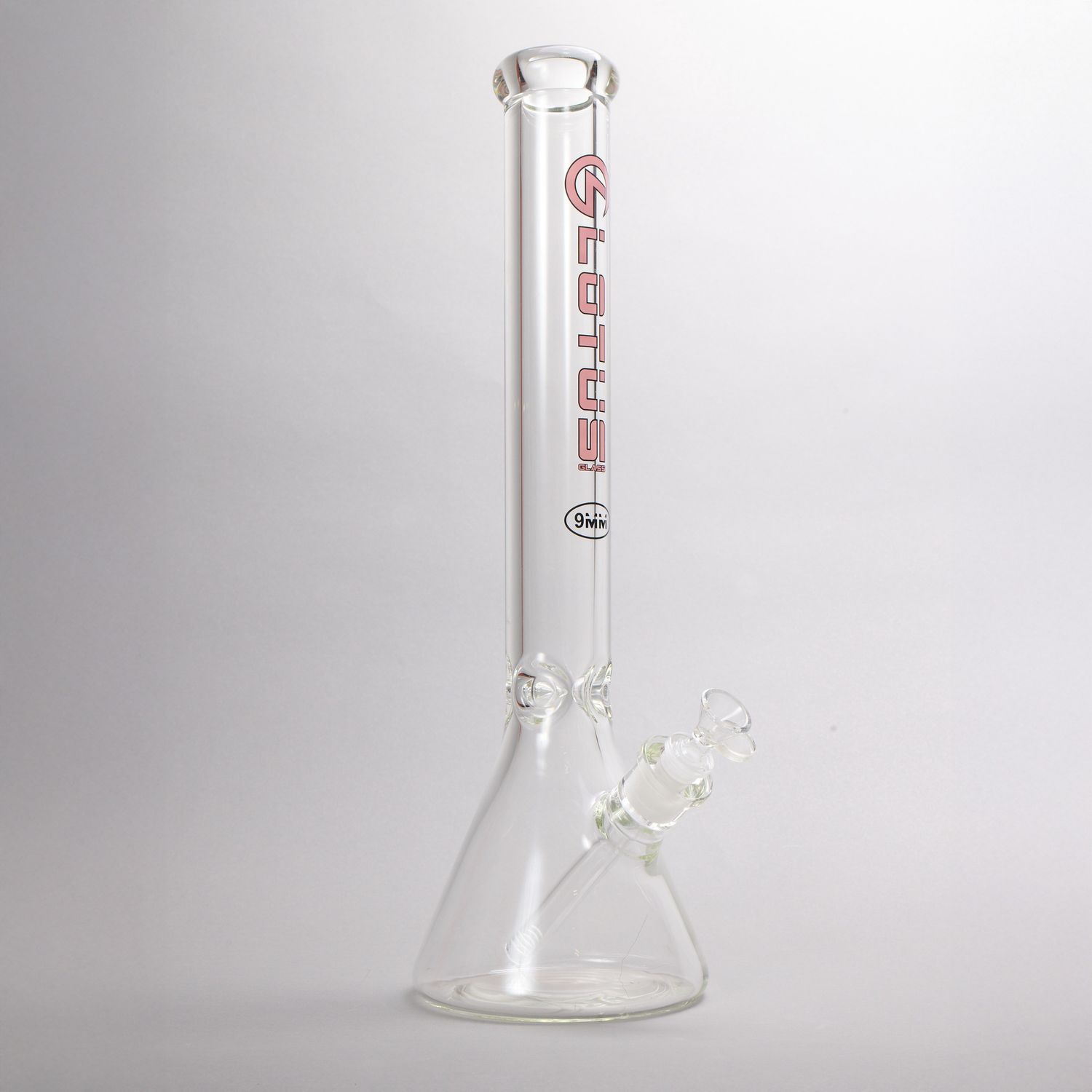 Lotus Glass 9mm Waterpipe Pink (Online)