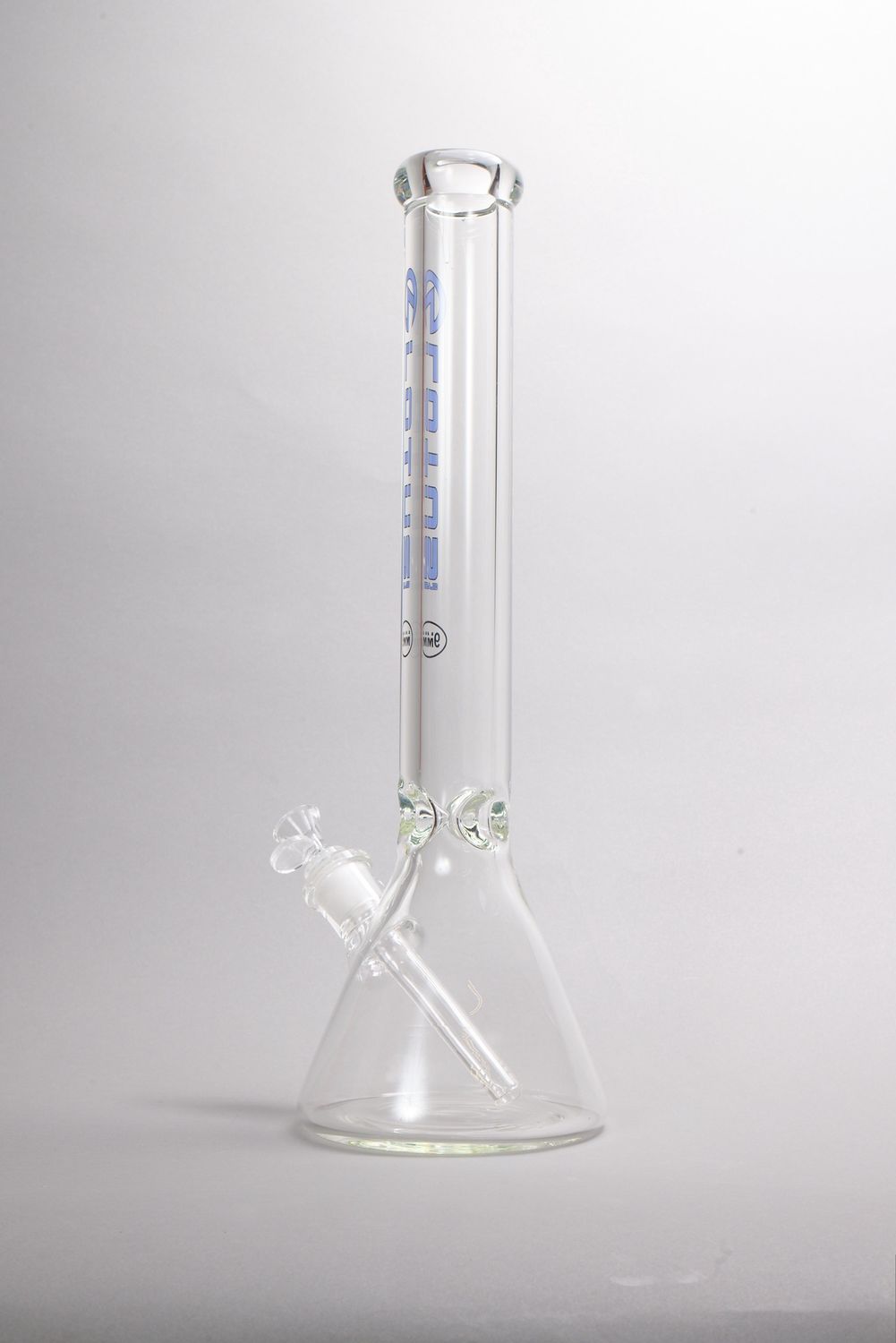 Lotus Glass 9mm Waterpipe Blue (Online)