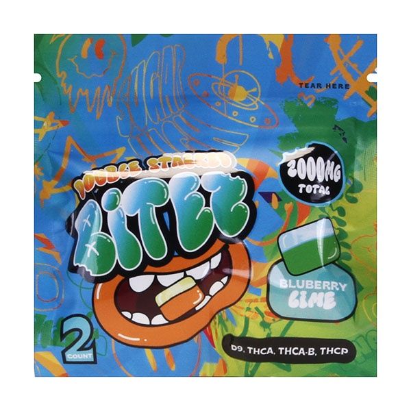 Double Stacked Bites, Flavor: Blueberry Lime