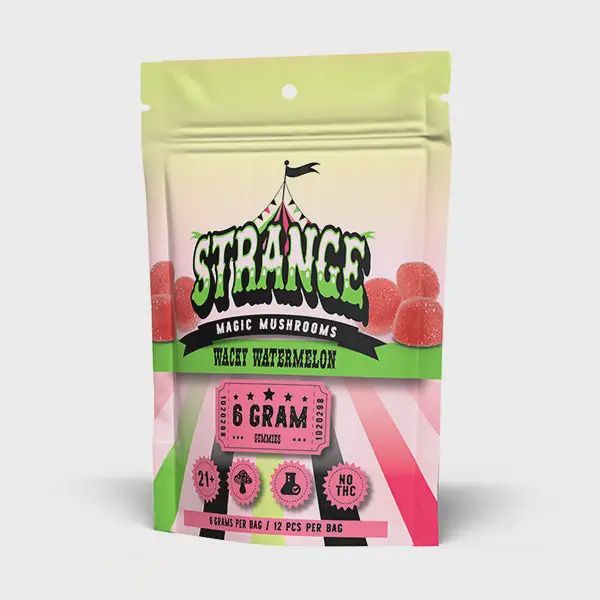 Strange Mushroom Gummy, Flavor: Watermelon
