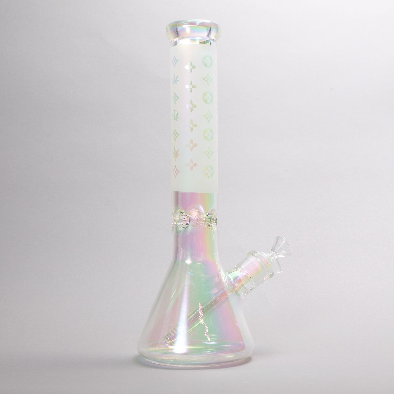 Iridescent Frosted Waterpipe