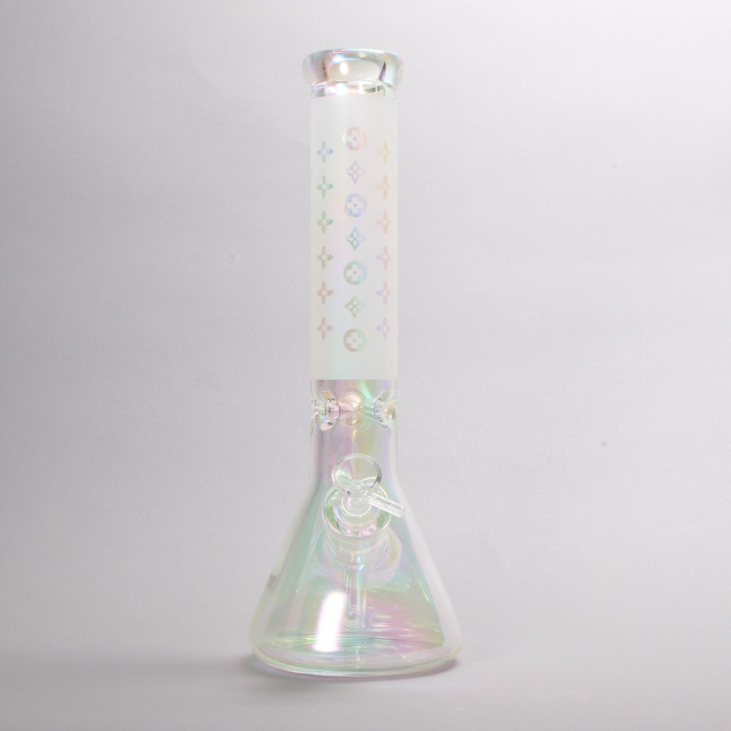 Iridescent Frosted Waterpipe
