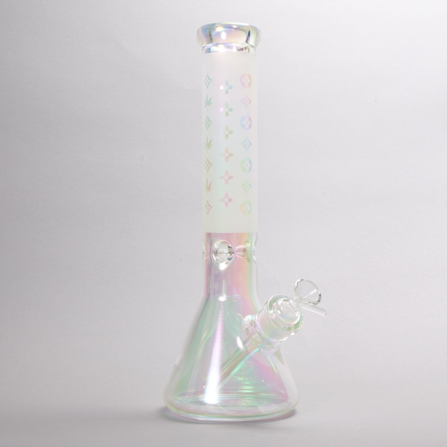 Iridescent Frosted Waterpipe