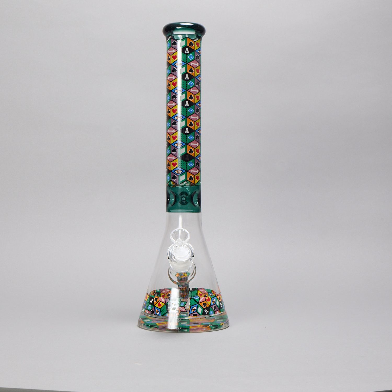 Green Isometric Design Waterpipe (Online)