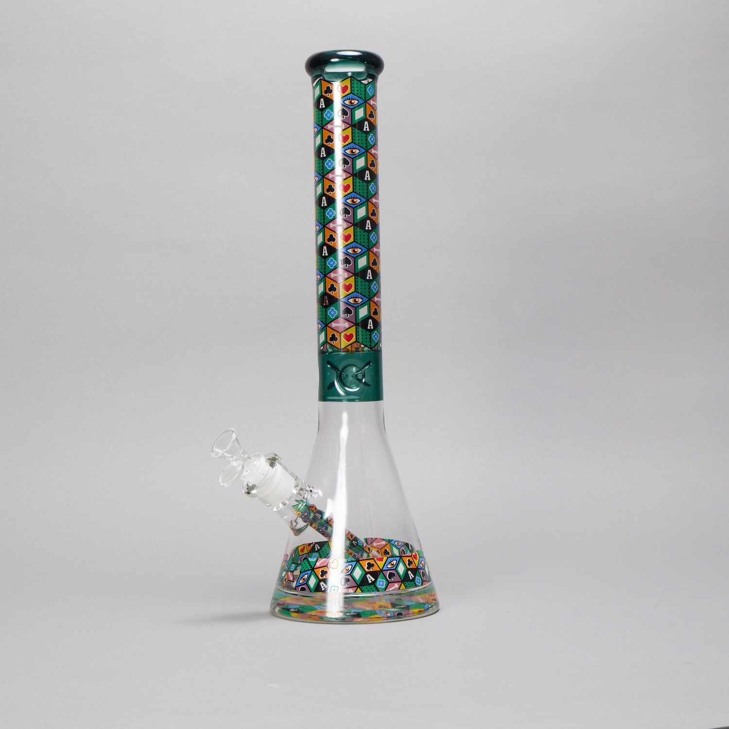 Green Isometric Design Waterpipe (Online)