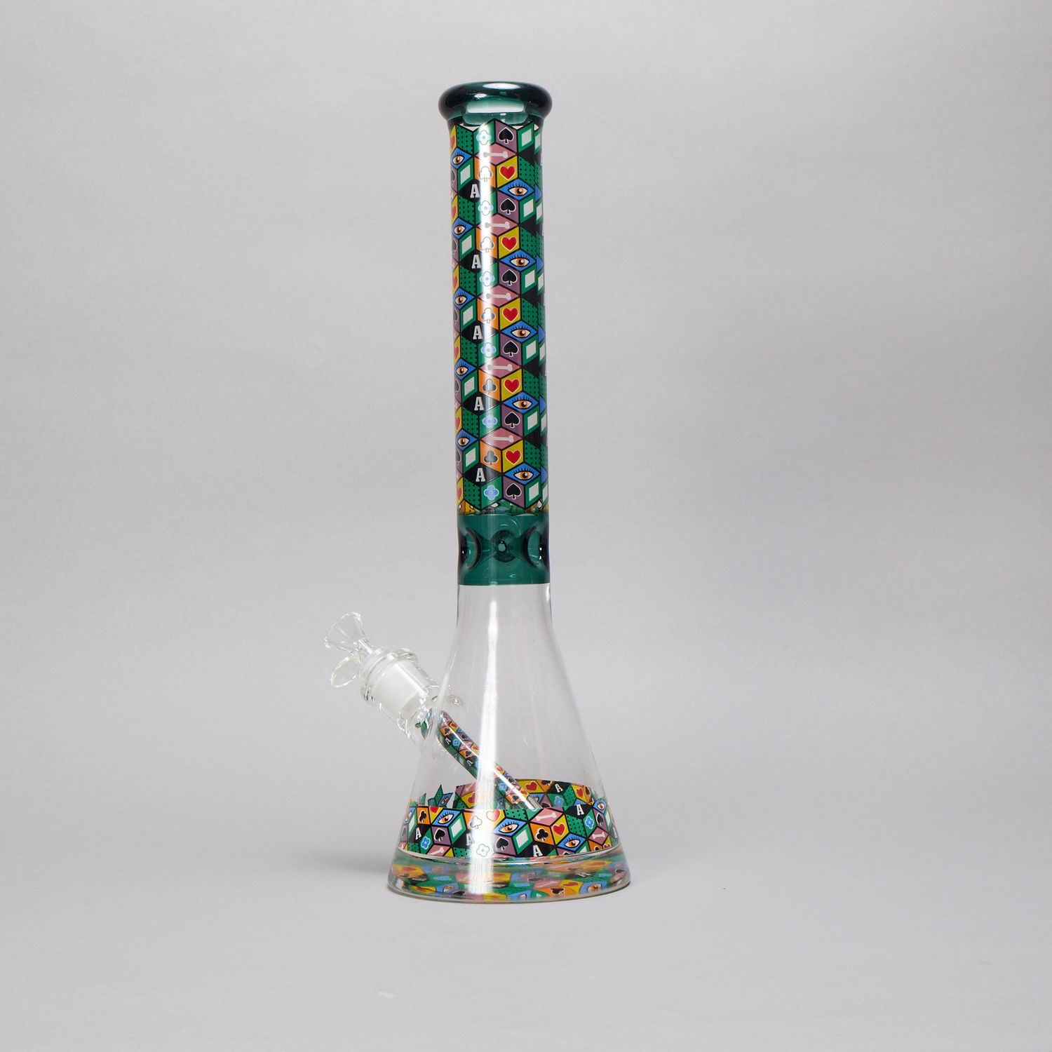 Green Isometric Design Waterpipe (Online)