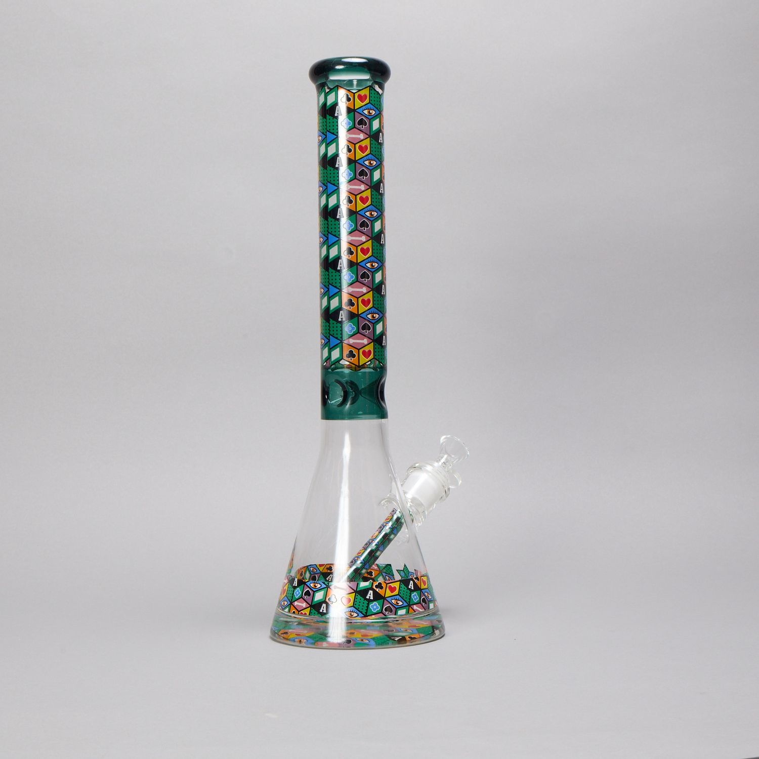 Green Isometric Design Waterpipe (Online)