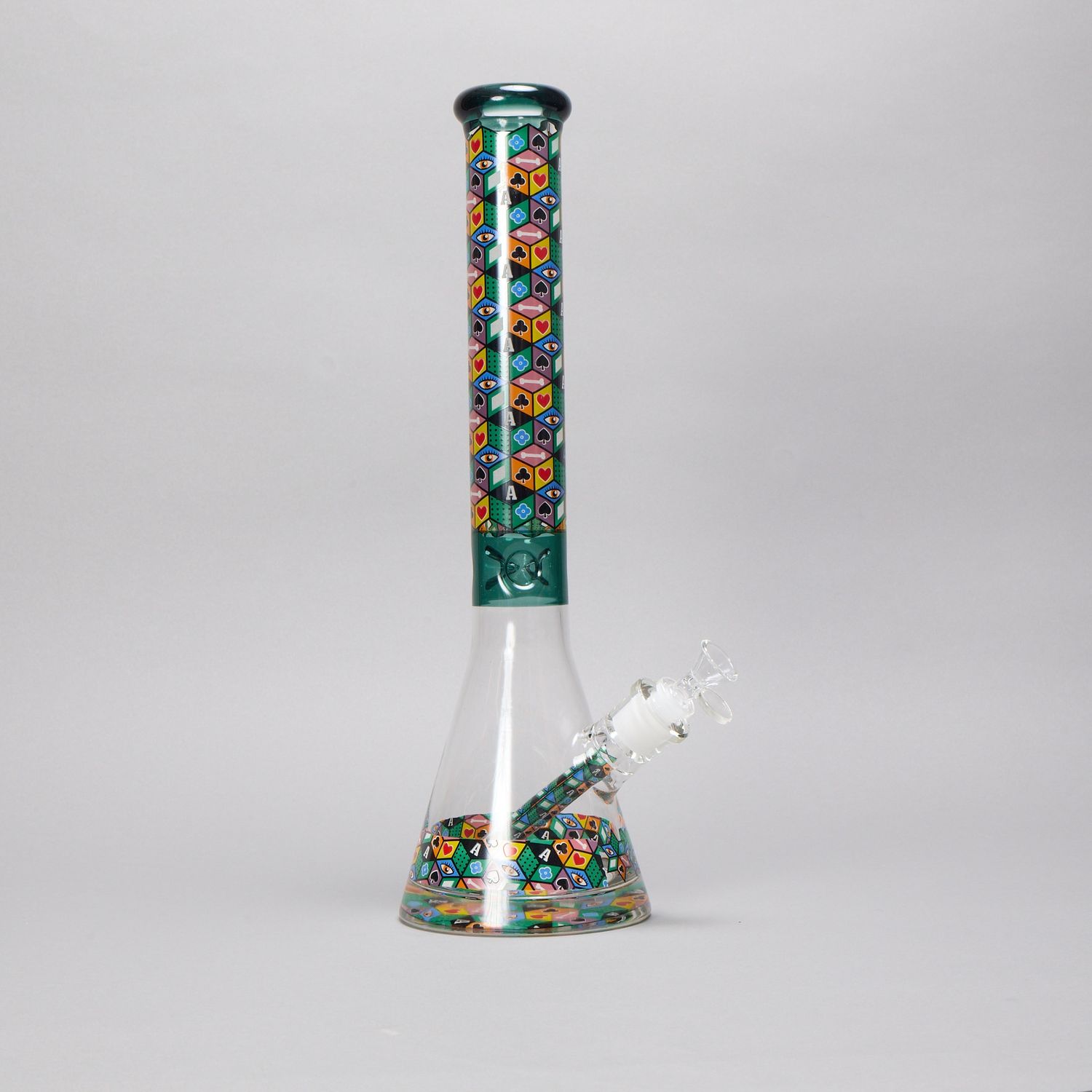 Green Isometric Design Waterpipe (Online)