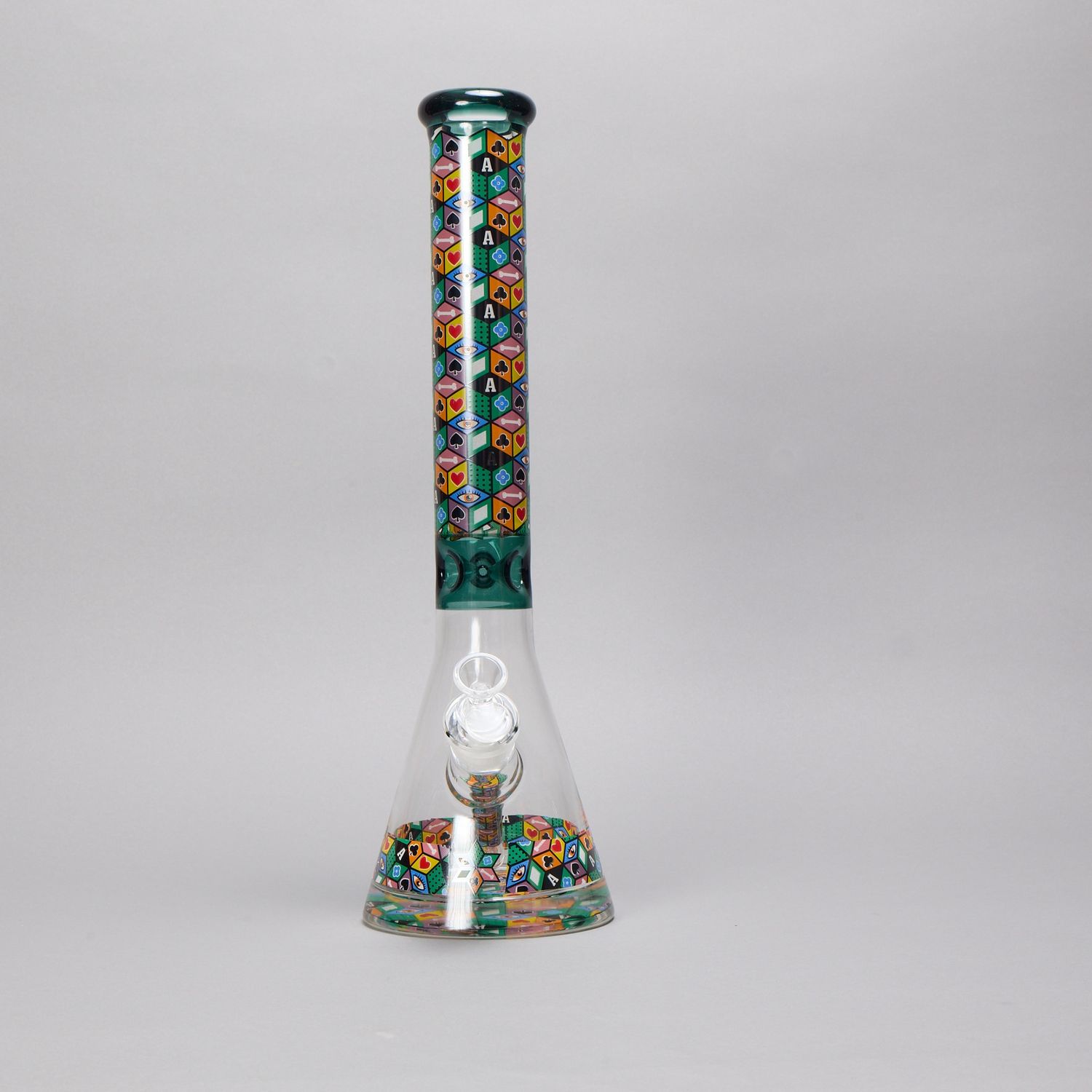 Green Isometric Design Waterpipe (Online)