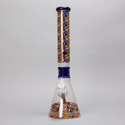 Blue Isometric Design Waterpipe (Online)