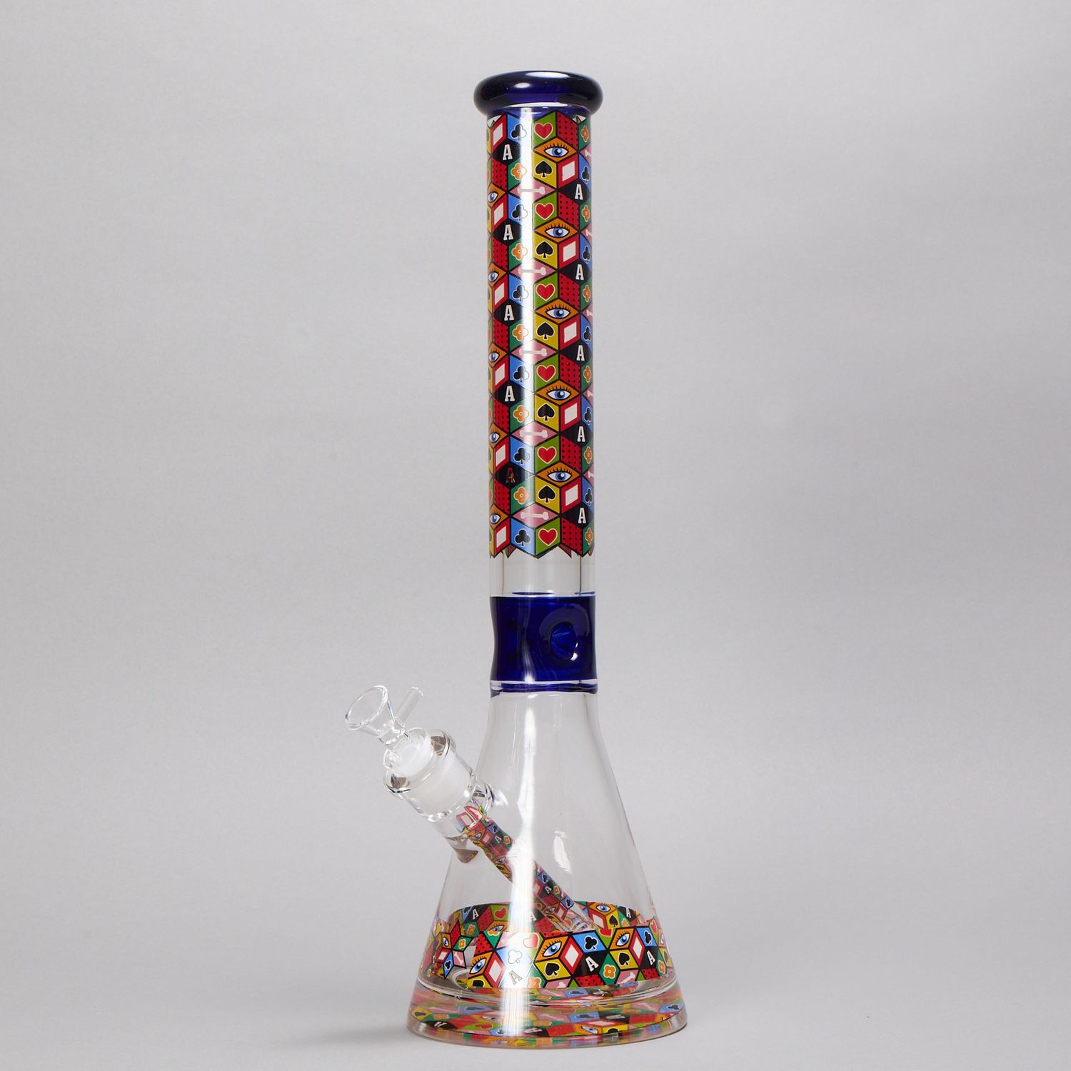 Blue Isometric Design Waterpipe (Online)