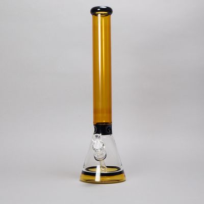 Yellow Tall Beaker Waterpipe (Online)