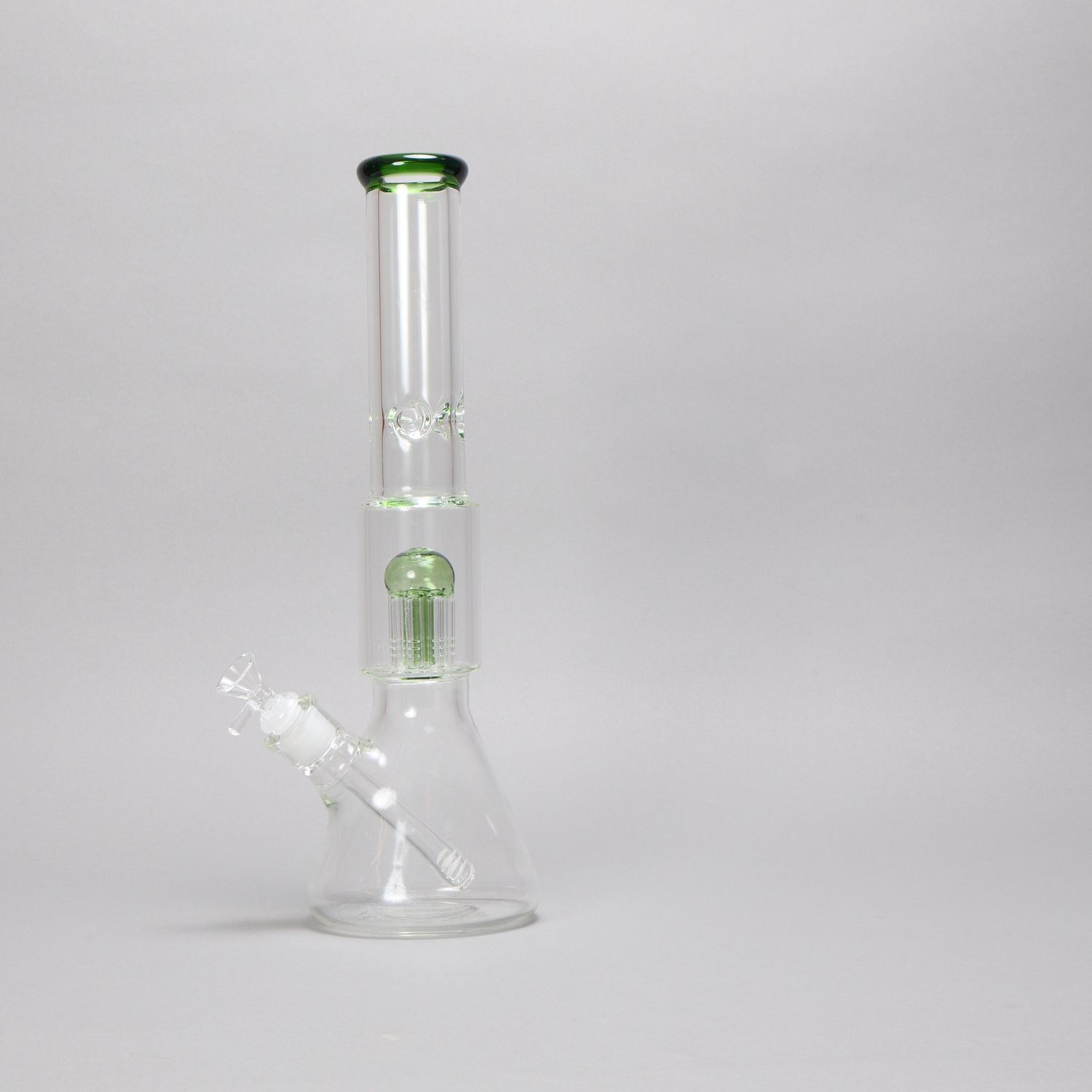 Green Jellyfish Perc Waterpipe