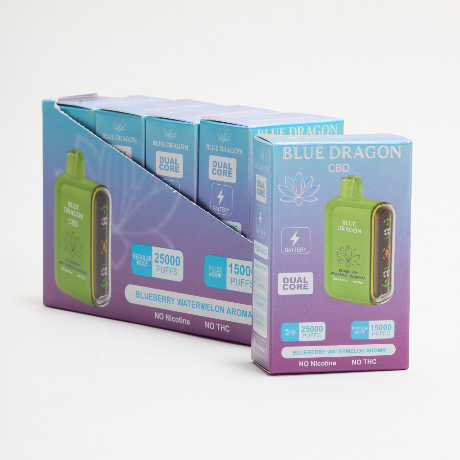 Blue Dragon CBD Vape - Blueberry Watermelon Aroma