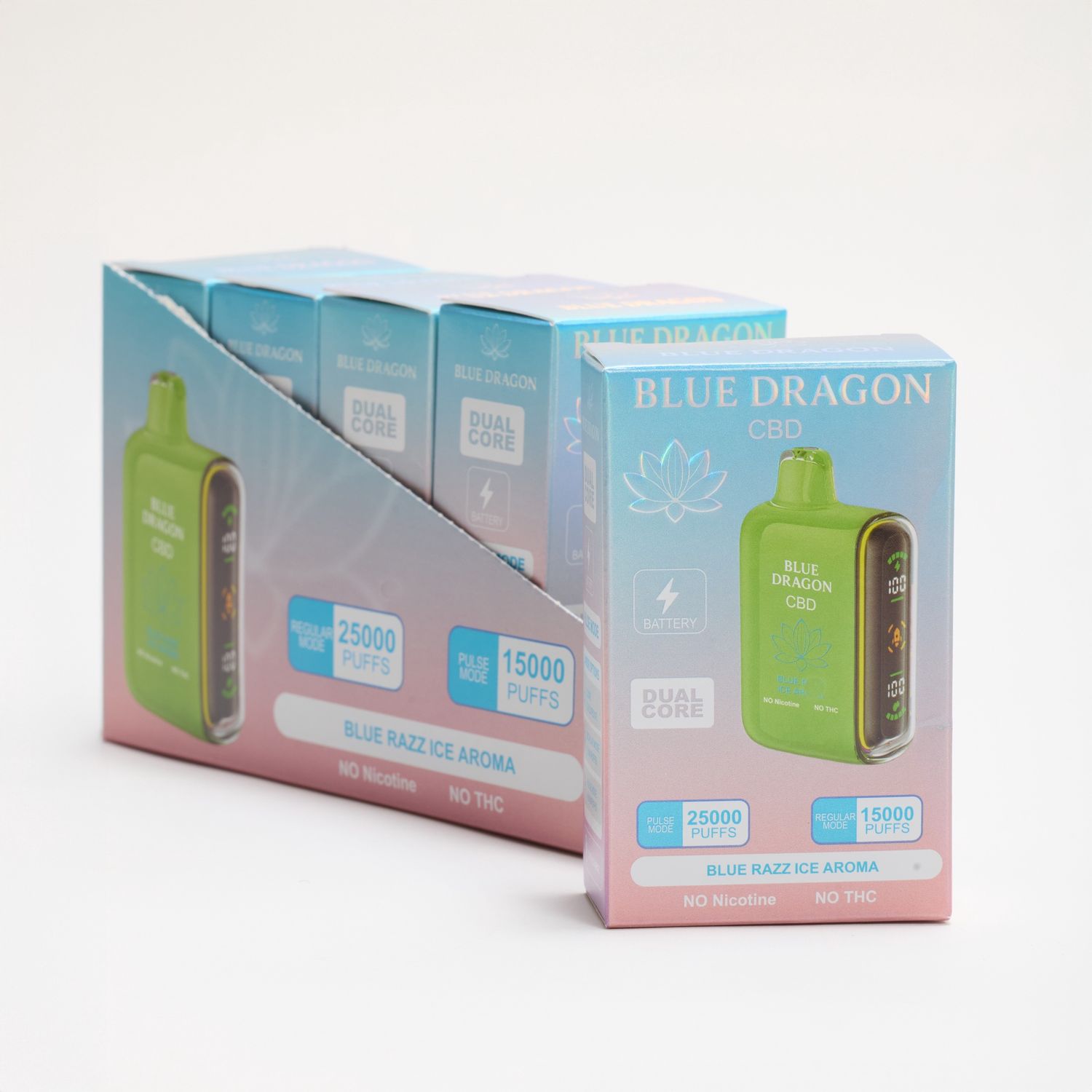 Blue Dragon CBD Vape - Blue Razz Ice Aroma